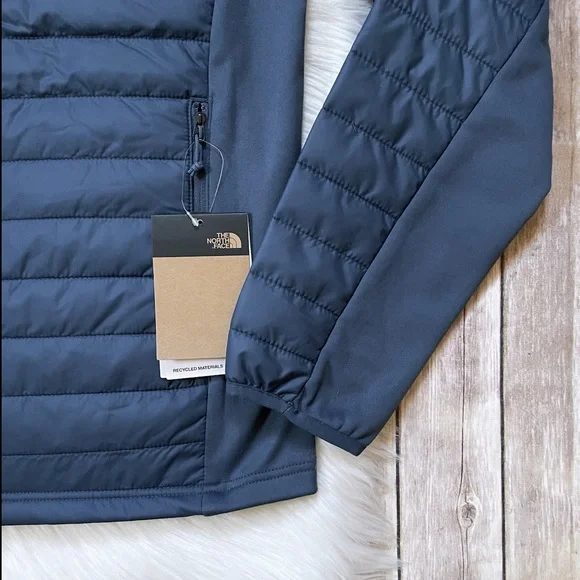 The North Face Men’s Canyonlands Hybrid Jacket In Shady Blue - Picture 4 of 9